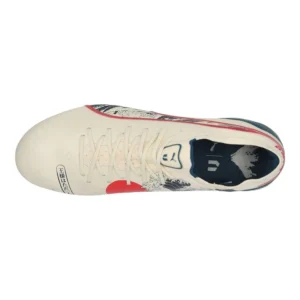 Puma X Unisport King Ultimate FG/AG Great Wave - Sugared Almond/Active Red/Ocean Tropic Limited Edition - Image 4