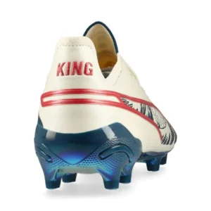 Puma X Unisport King Ultimate FG/AG Great Wave - Sugared Almond/Active Red/Ocean Tropic Limited Edition - Image 6