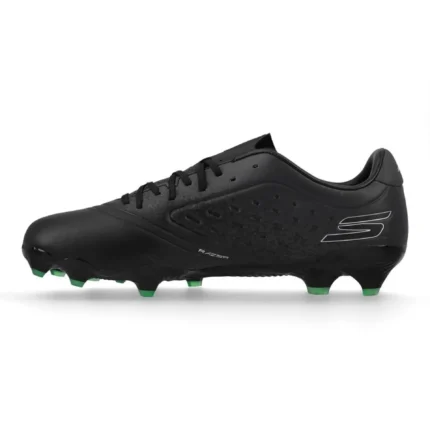 Skechers Razor 1.5 Academy FG Evergreen - Black/Silver - Image 3