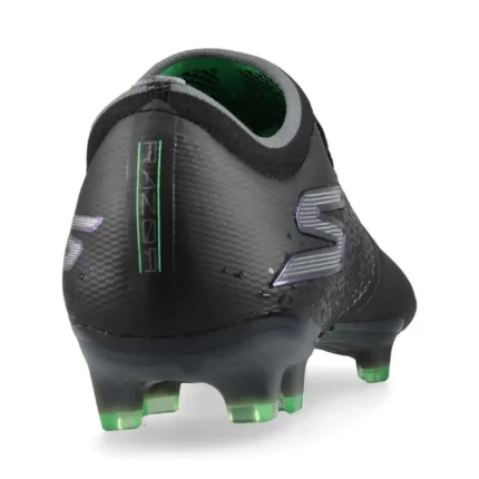 Skechers Razor 1.5 FG Evergreen - Black/Silver/Green - Image 6