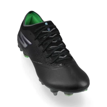 Skechers Razor 1.5 SG Evergreen - Black/Silver/Green - Image 5