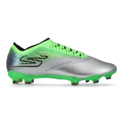 Skechers Razor FG Laser Comfort - Silver/Lime Green - Image 1