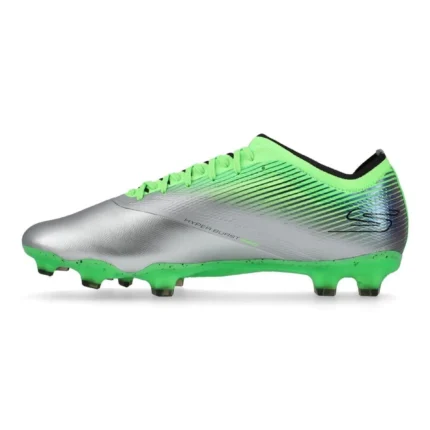 Skechers Razor FG Laser Comfort - Silver/Lime Green - Image 3