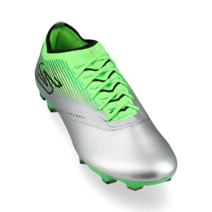 Skechers Razor FG Laser Comfort - Silver/Lime Green - Image 5