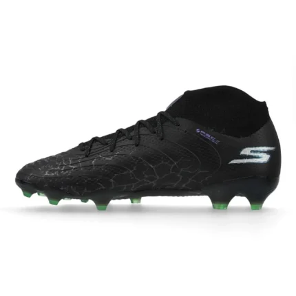 Skechers SKX_01 1.5 FG Evergreen - Black/Silver/Green - Image 3