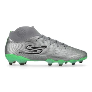 Skechers SKX_01 FG Laser Comfort - Silver/Lime Green - Image 1
