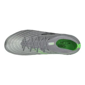 Skechers SKX_01 FG Laser Comfort - Silver/Lime Green - Image 4