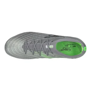 Skechers SKX_01 Low FG Laser Comfort - Silver/Lime Green - Image 4