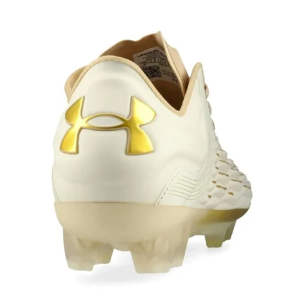 Under Armour Clone Magnetico Elite 3.0 FG - Ivory/Brown/Metallic Gold - Image 6